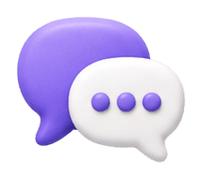 3D chat bubbles