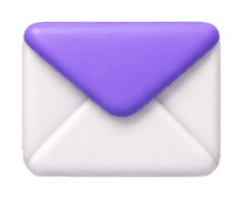 3D mail icon