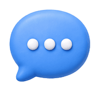 3D message icon